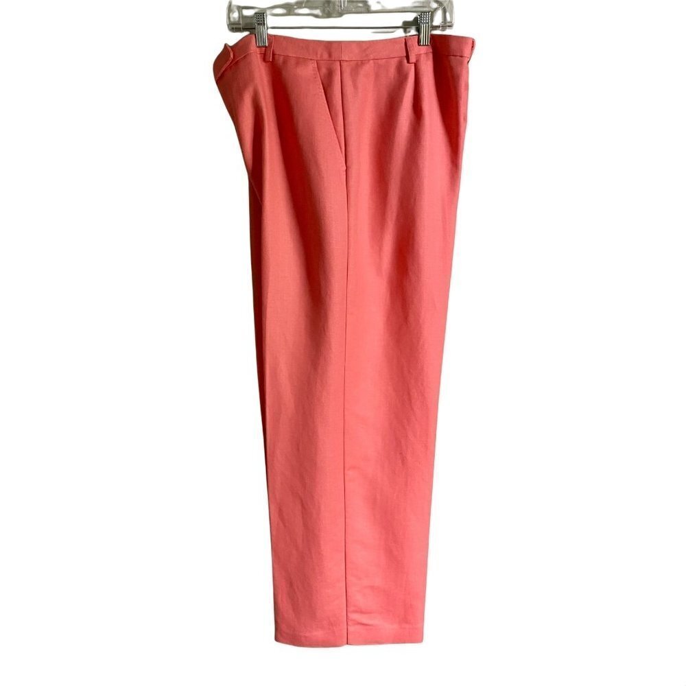 Emma James Linen Blend Trouser Pants Size Petite 16